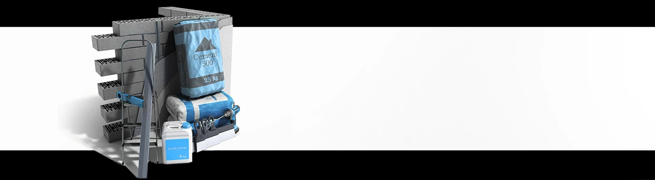 Construction materials display